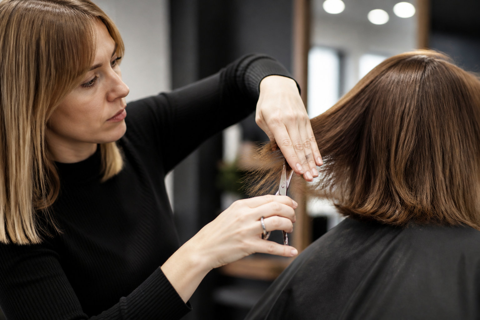 Les secrets de coupe pour une texture naturelle