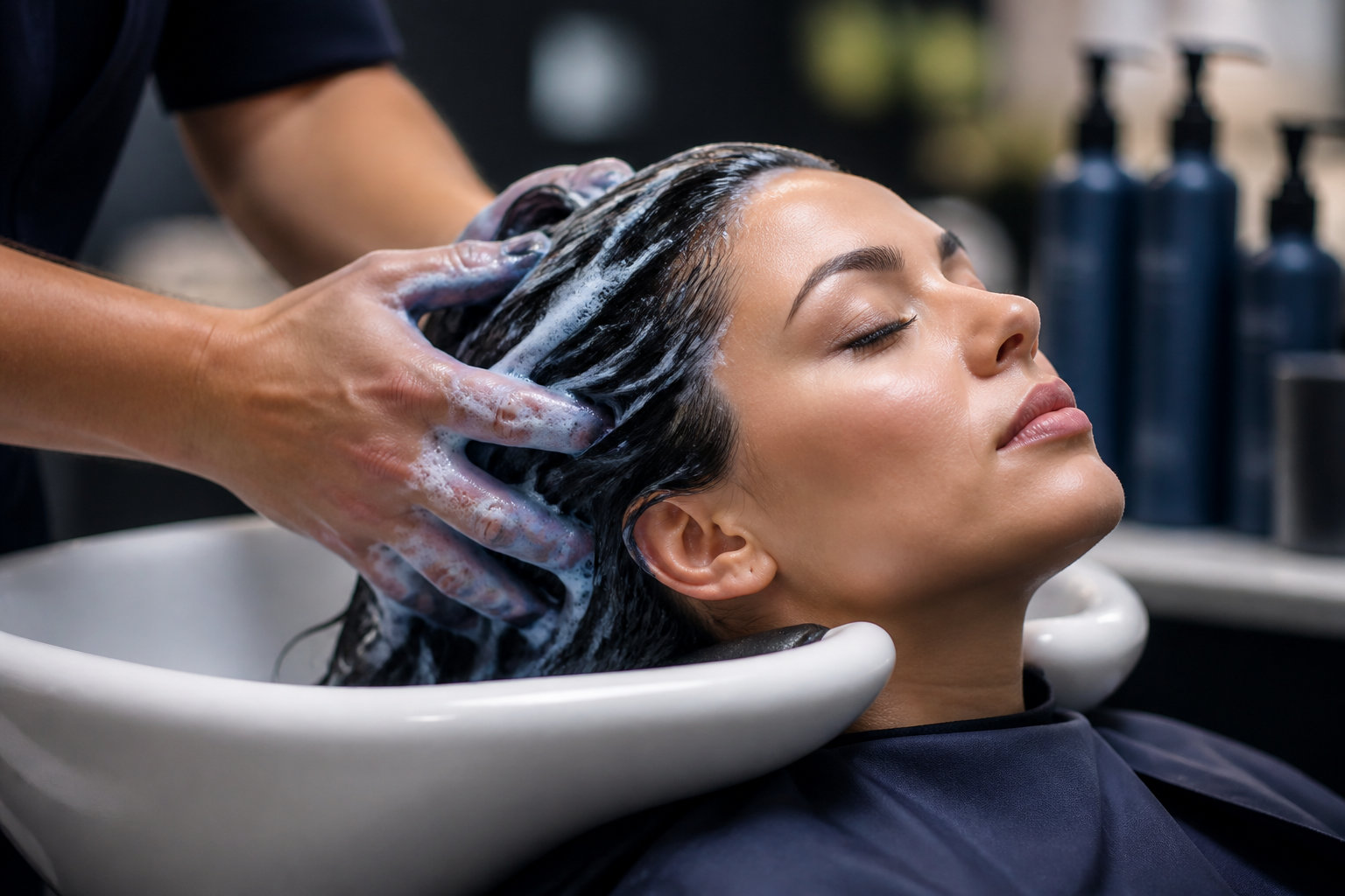 Entretenir votre balayage pour éviter les reflets oranges